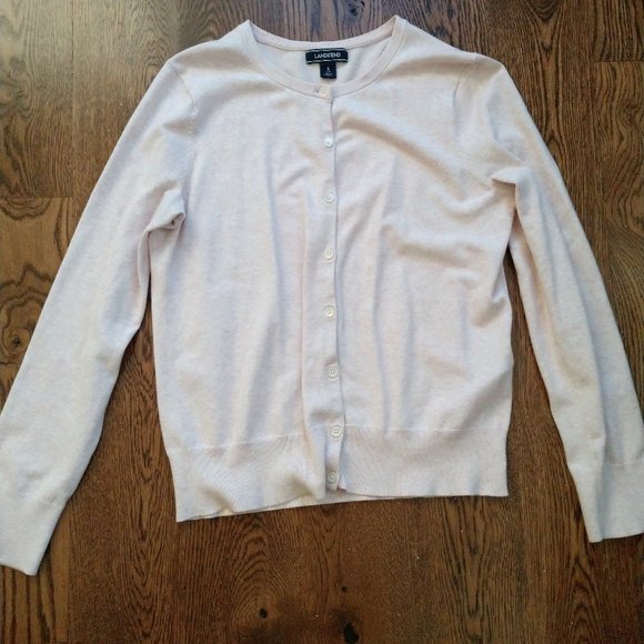 Blush Button up Cardigan - Picture 1 of 11